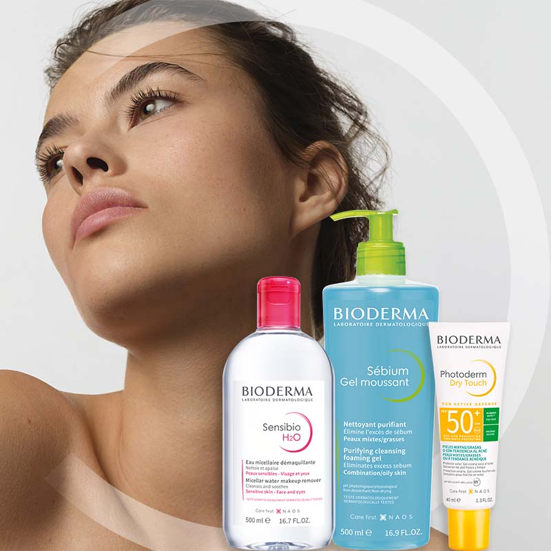 Nuevo sitio de Bioderma con productos de skincare 