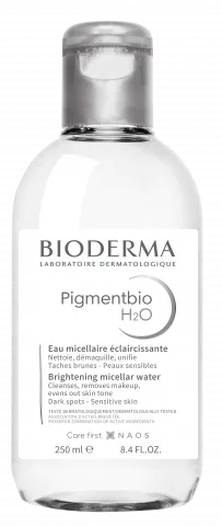 Envase de 250 ml de Pigmentbio H2O de Bioderma