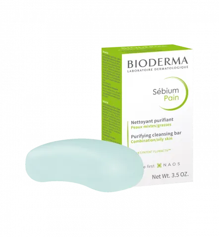 Sebium Pain 100g, barra limpiadora para pieles propensas al acné