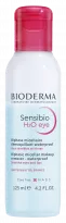 Envase de 125ml de Sensibio H2O eye de Bioderma